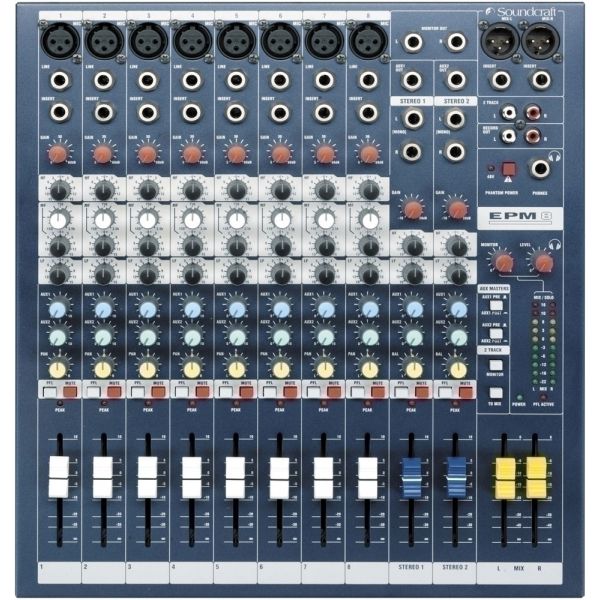 Consoles analogiques - Soundcraft - EPM 8