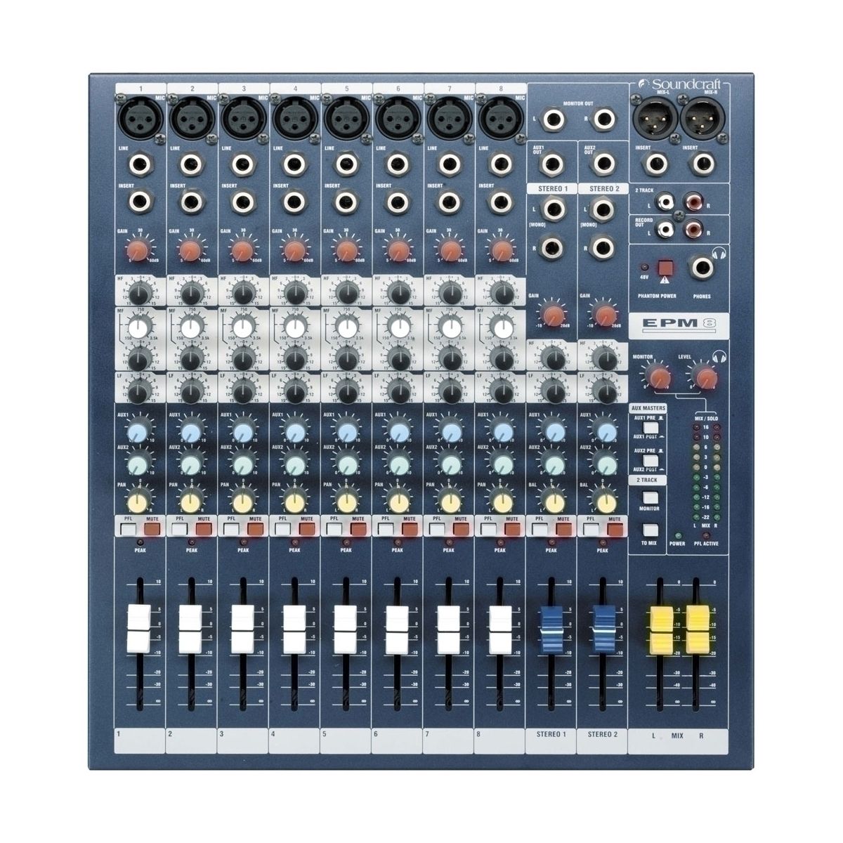 Consoles analogiques - Soundcraft - EPM 8