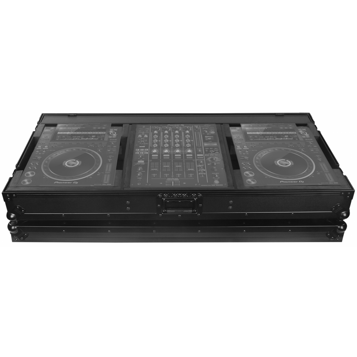 Flight cases régies DJ - Power Acoustics - Flight cases - PCDM 3000 BL - CDJ-3000