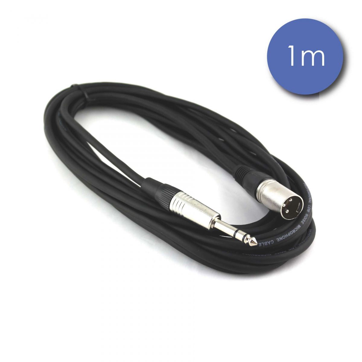 Câbles JACK 6,35 / XLR - Power Acoustics - Accessoires - CAB 2027 (1m)