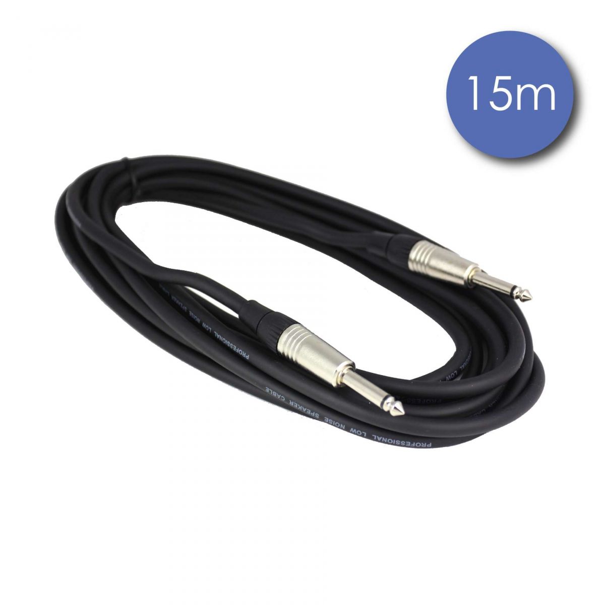 Câbles hauts parleurs JACK / JACK - Power Acoustics - Accessoires - CAB 2038 (15m)