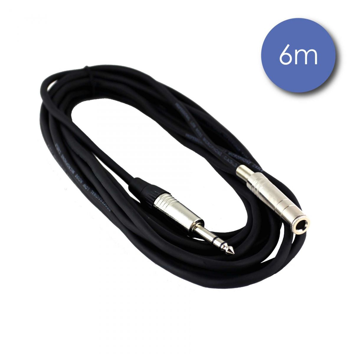 Câbles JACK 6,35 / JACK 6,35 - Power Acoustics - Accessoires - CAB 2057 (6m)