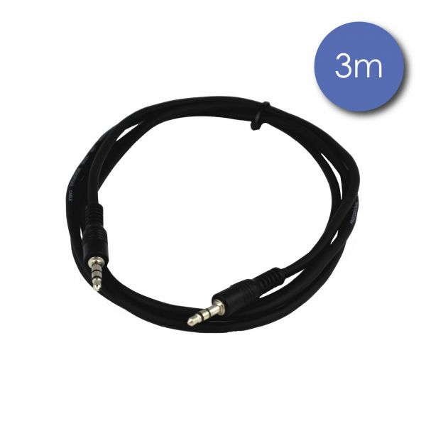 Câbles JACK 3,5 / JACK 3,5 - Power Acoustics - Accessoires - CAB 2059 (3m) Câbles JACK 3,5 / JACK 3,5 - Power Acoustics - Accessoires - CAB 2059 (3m)
