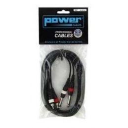 	Câbles JACK 6,35 / RCA - Power Acoustics - Accessoires - CAB 2073 (3m)