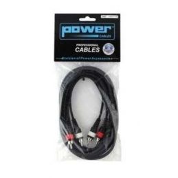 	Câbles RCA / RCA - Power Acoustics - Accessoires - CAB 2077 (3m)