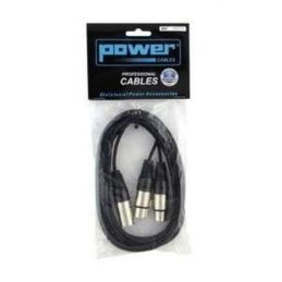 	Câbles XLR / XLR - Power Acoustics - Accessoires - CAB 2117 (3m)