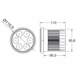 	Projecteurs PAR LED - Contest - CEIL6TC