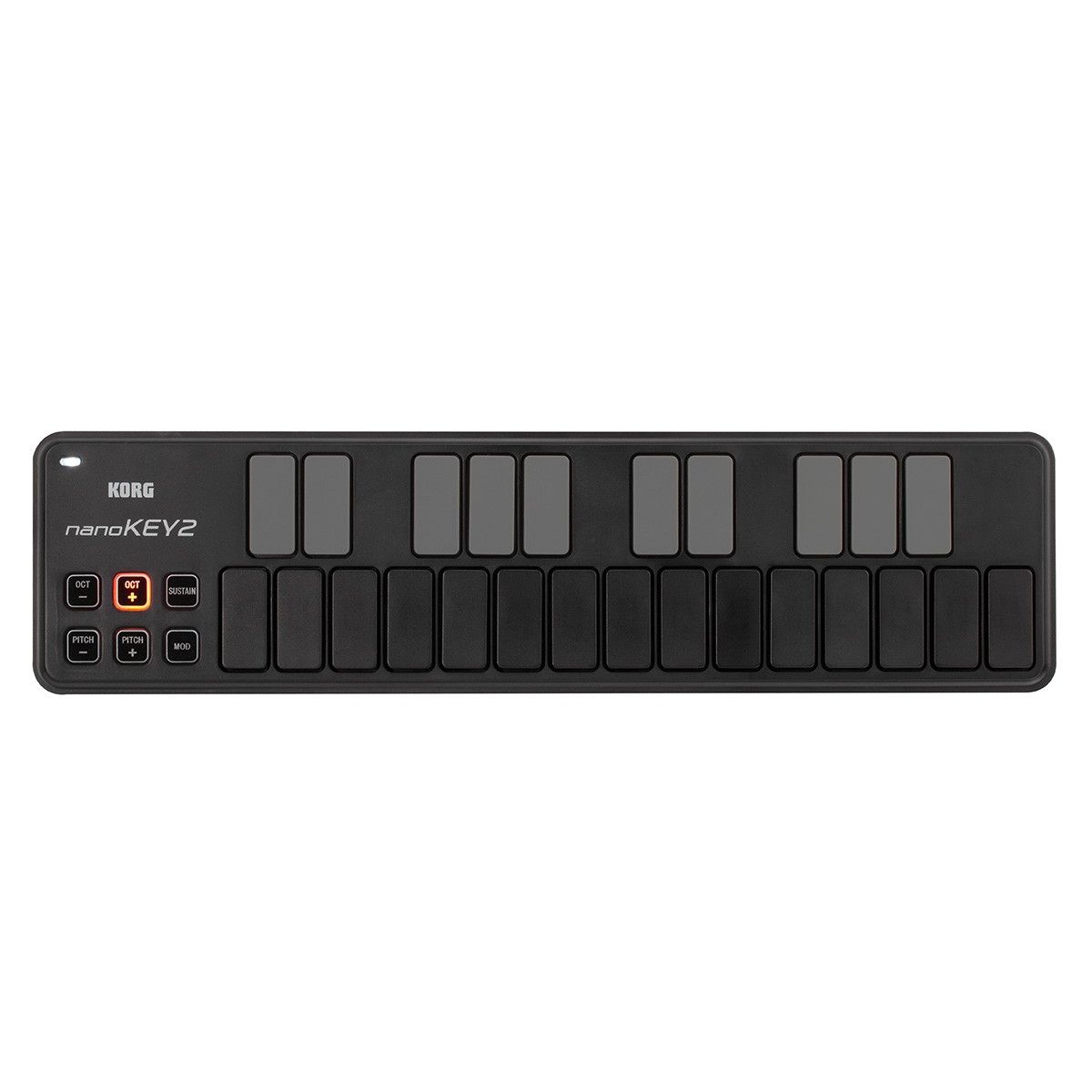Controleurs midi USB - Korg - NANOKEY2 (Noir)