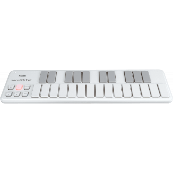 Controleurs midi USB - Korg - NANOKEY2 (Blanc)