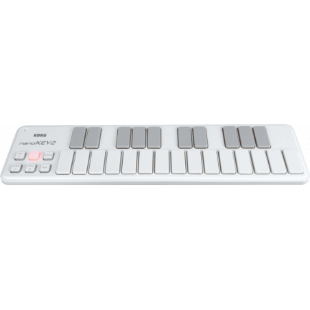 Controleurs midi USB - Korg - NANOKEY2 (Blanc)