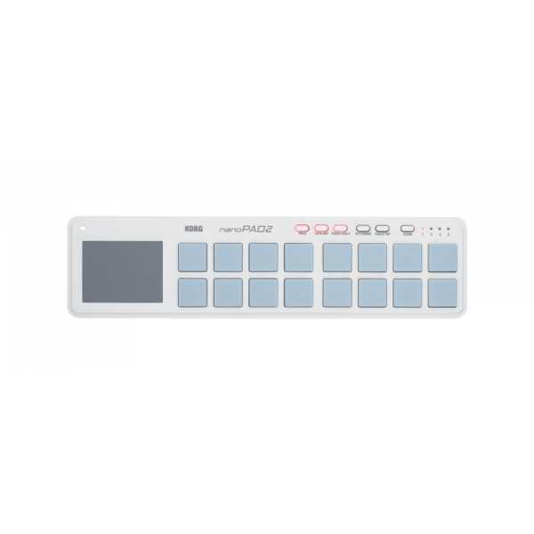 Controleurs midi USB - Korg - NANOPAD2 (blanc)