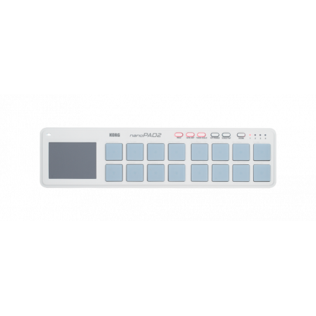 Controleurs midi USB - Korg - NANOPAD2 (blanc)
