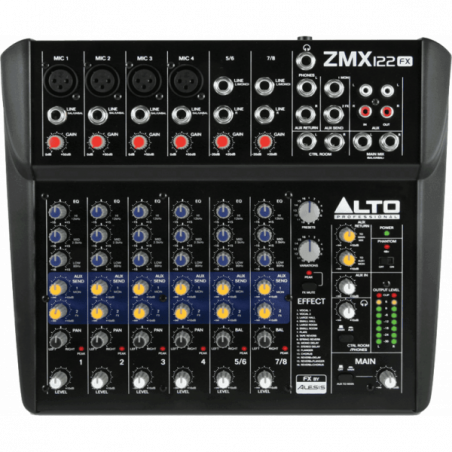 Consoles analogiques - Alto - ZMX122FX