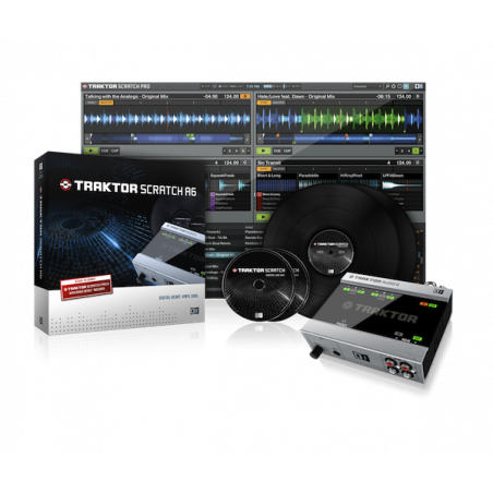 Logiciels Mix - Native Instruments - TRAKTOR SCRATCH A6