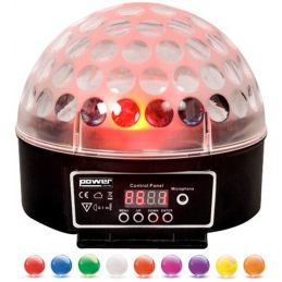 Jeux de lumière LED - Power Lighting - SPHERO LED MK2 noir