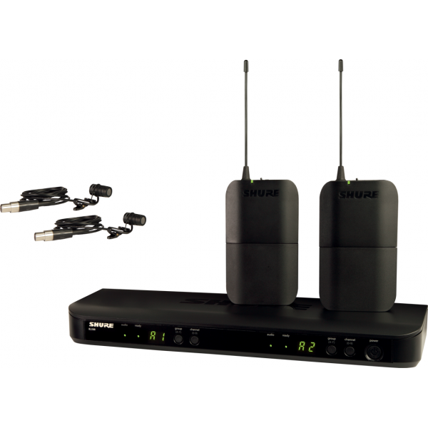 Micros cravate sans fil - Shure - BLX188E-W85-M17 Micros cravate sans fil - Shure - BLX188E-W85-M17