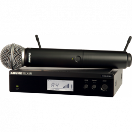 Micros chant sans fil - Shure - BLX24RE-SM58-M17