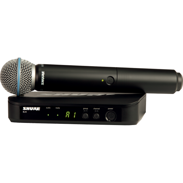 Micros chant sans fil - Shure - BLX24E-BETA58-M17