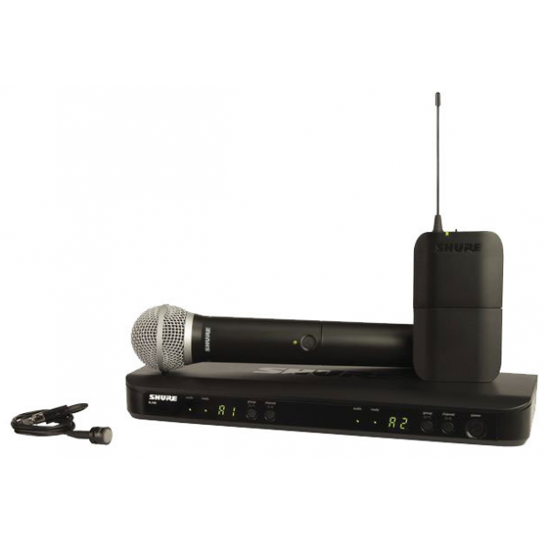 Micros chant sans fil - Shure - BLX1288-W85-M17 Micros chant sans fil - Shure - BLX1288-W85-M17