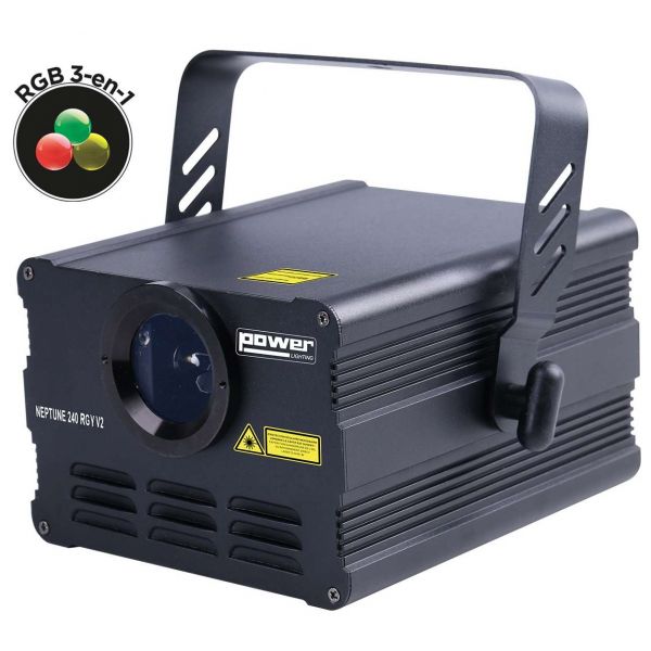 Lasers multicolore - Power Lighting - NEPTUNE 240 RGY V2 Lasers multicolore - Power Lighting - NEPTUNE 240 RGY V2