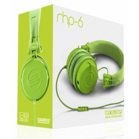 Casques DJ - Reloop - RHP 6 GREEN