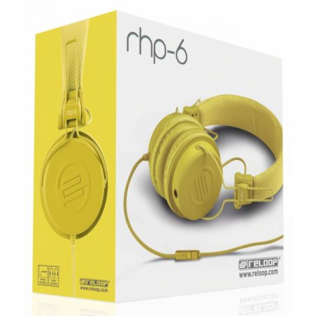 Casques DJ - Reloop - RHP 6 YELLOW