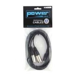 	Câbles JACK / XLR - Power Acoustics - Accessoires - CAB 2119