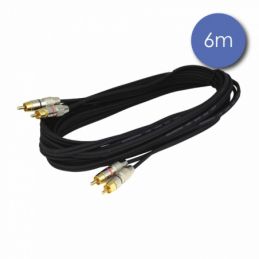 Câbles RCA / RCA - Power Acoustics - Accessoires - CAB 2121 (6m)