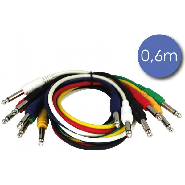 Câbles audio patch - Power Acoustics - Accessoires - CAB 2051 (0,6m) Câbles audio patch - Power Acoustics - Accessoires - CAB 2051 (0,6m)