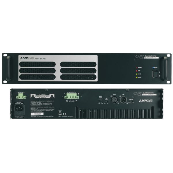 Ampli ligne 100V - Audiophony PA - AMP240 Ampli ligne 100V - Audiophony PA - AMP240