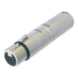 	Adaptateurs - Neutrik - Adaptateur DMX 3M / 5F NA3M5F