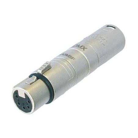 Adaptateurs - Neutrik - Adaptateur DMX 3M / 5F NA3M5F