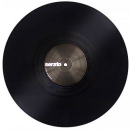 	Vinyles time codés - Serato - Paire Vinyl Black 12''