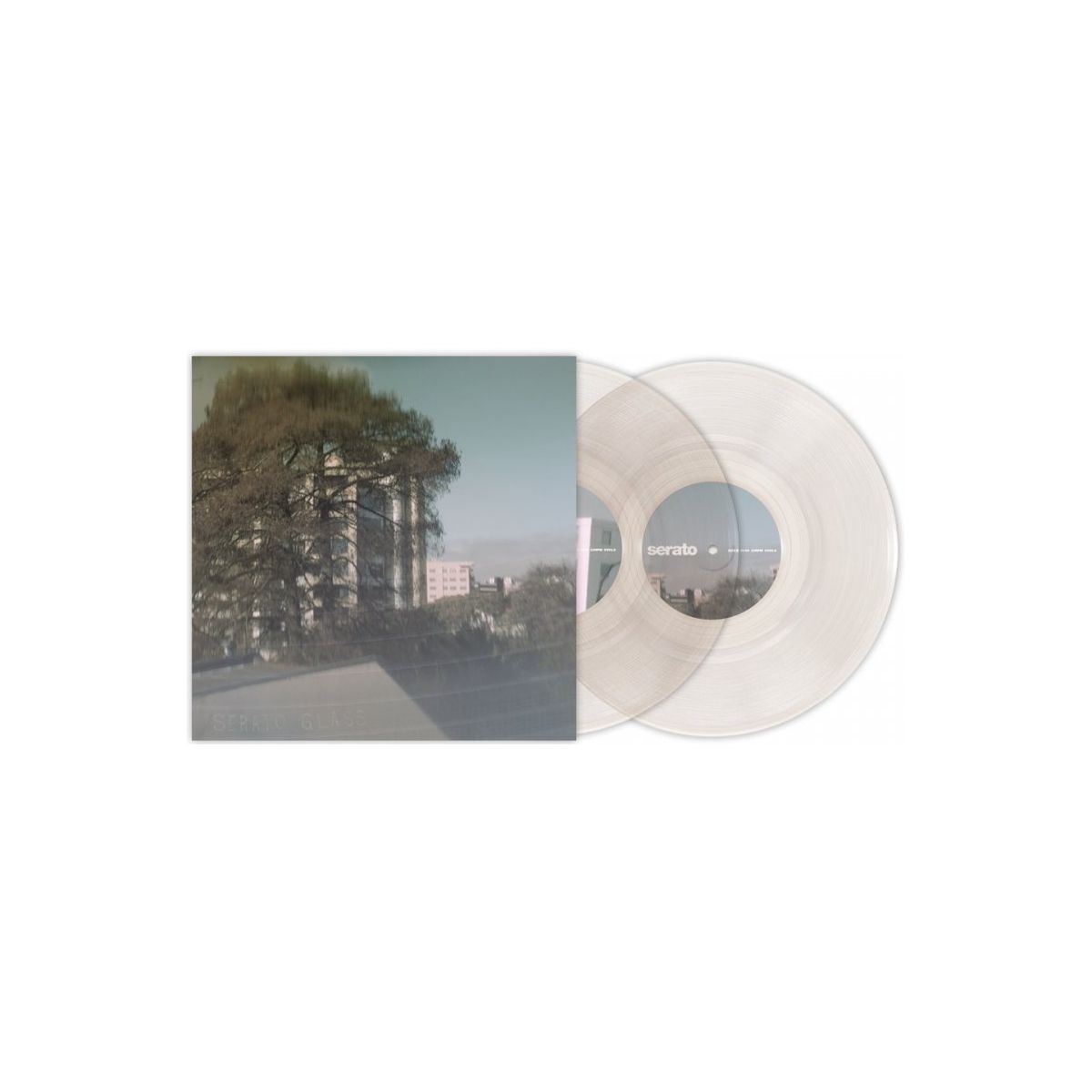 Vinyles time codés - Serato - Paire Vinyl Clear 10