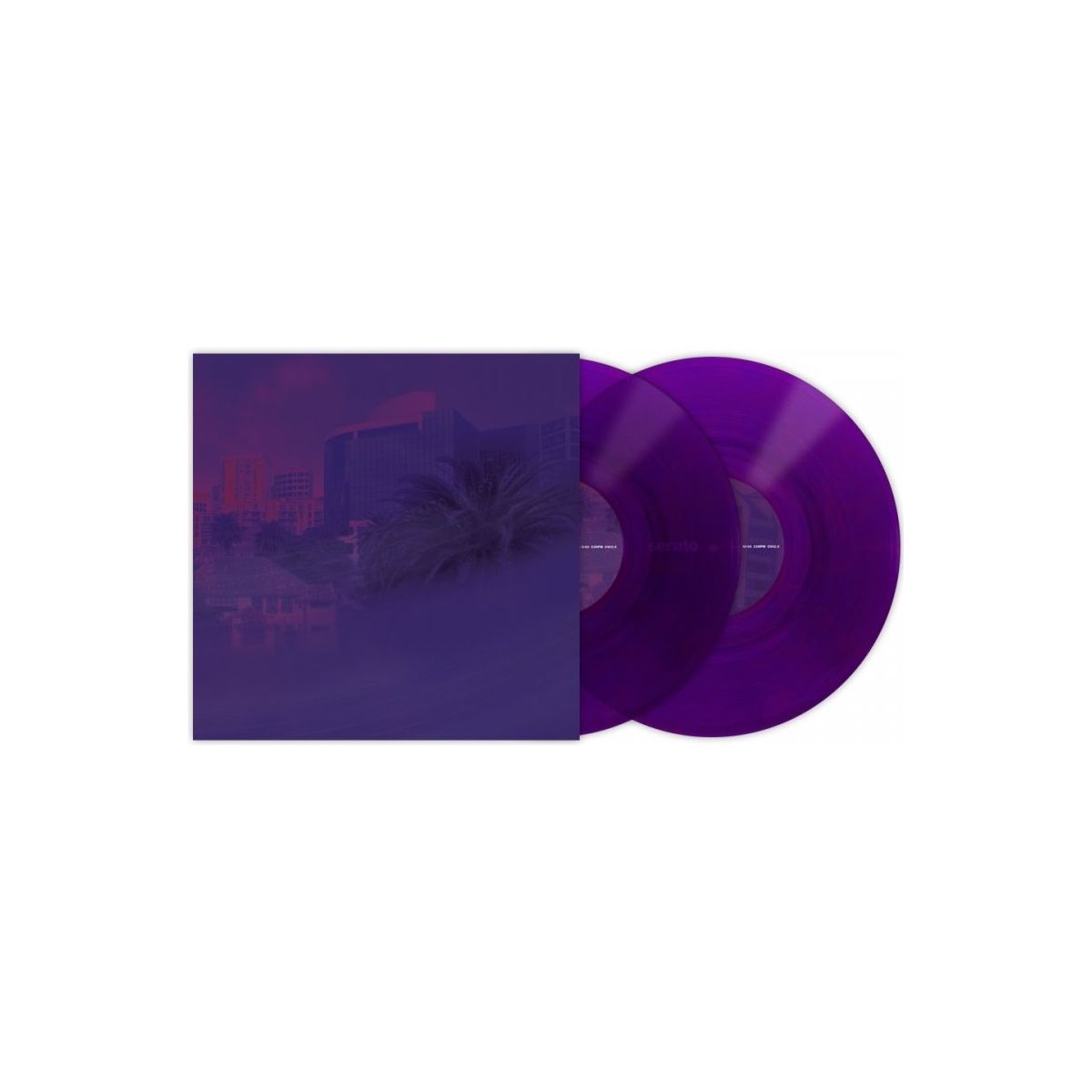 Vinyles time codés - Serato - Paire Vinyl Purple 10