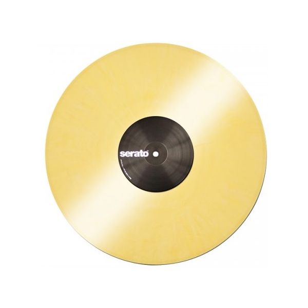 Vinyles time codés - Serato - Paire Vinyl Yellow 12''