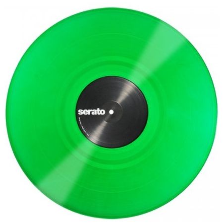 Vinyles time codés - Serato - Paire Vinyl Green 12''
