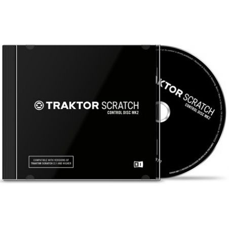 Logiciels Mix - Native Instruments - TRAKTOR SCRATCH CD MKII (NOIR)