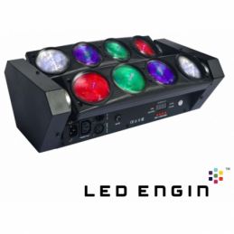 	Jeux de lumière LED - Power Lighting - SPIDER LED 96W RGBW MK2