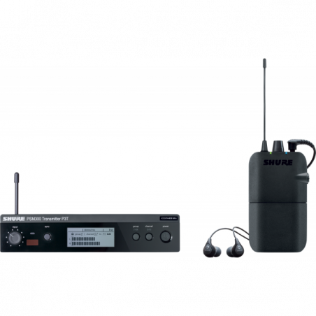 Ear monitors - Shure - PSM300 P3TER112GR avec...