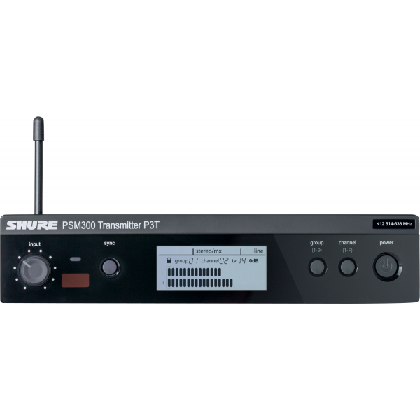 Ear monitors - Shure - PSM300 P3TE Emetteur
