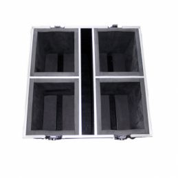 	Flight cases éclairage - Power Acoustics - Flight cases - FC MINI LYRE QUAD