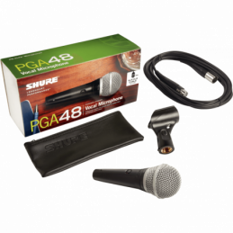 	Micros chant - Shure - PGA48 XLR