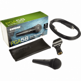 Micros chant - Shure - PGA58 QTR