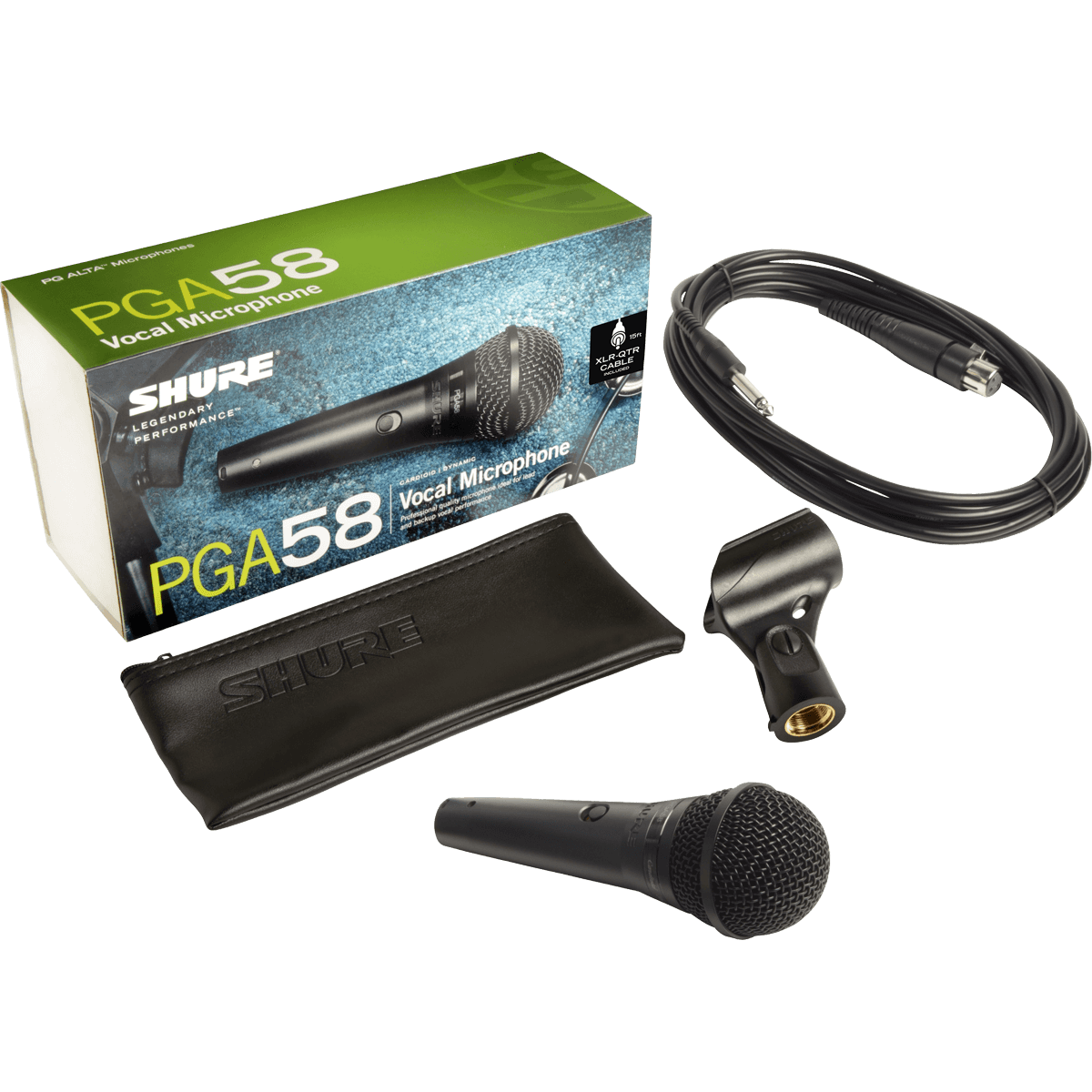 Micros chant - Shure - PGA58 QTR