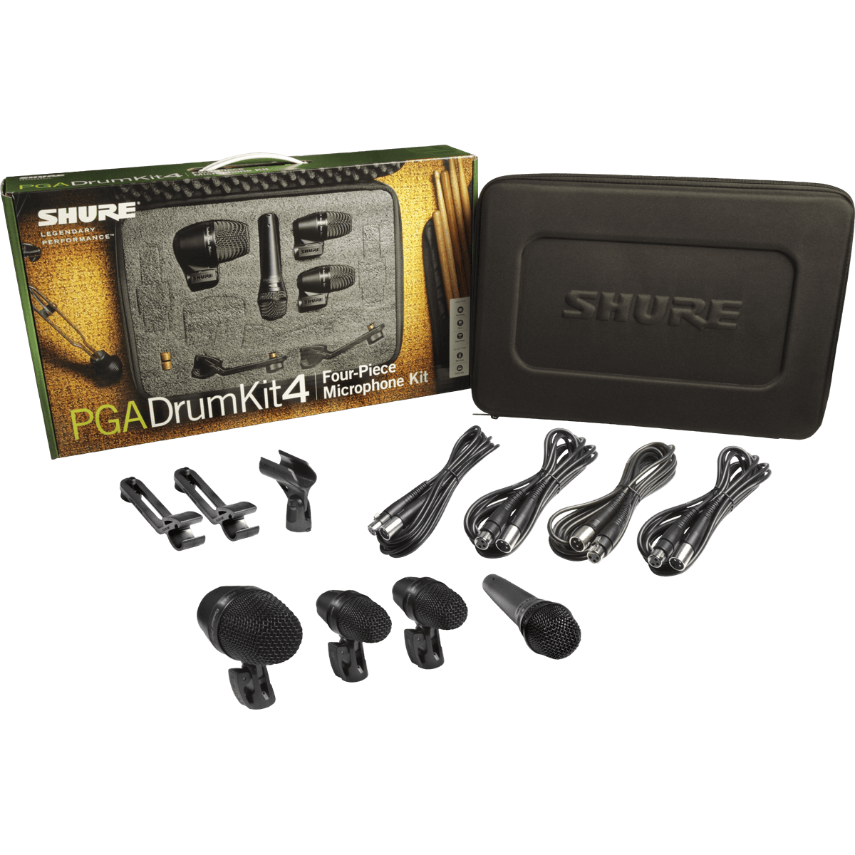 Kits micros batteries - Shure - PGA DRUM KIT 4