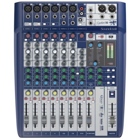 Consoles analogiques - Soundcraft - SIGNATURE 10