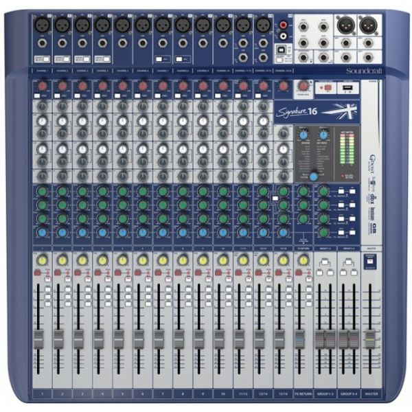 Consoles analogiques - Soundcraft - SIGNATURE 16