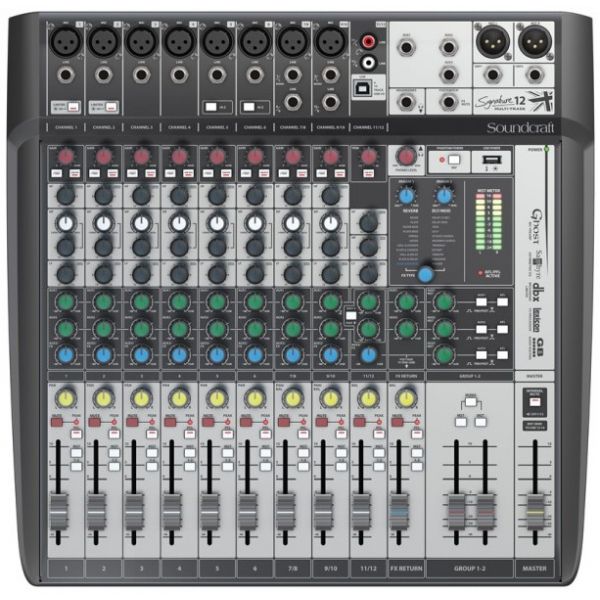 Consoles analogiques - Soundcraft - SIGNATURE 12 MTK