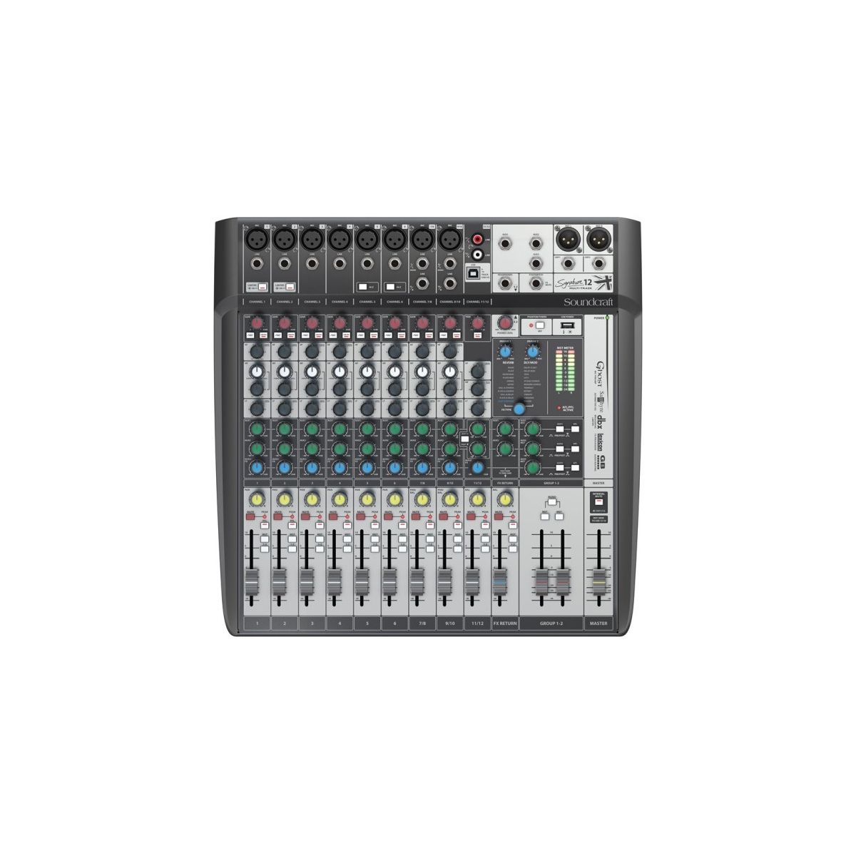 Consoles analogiques - Soundcraft - SIGNATURE 12 MTK